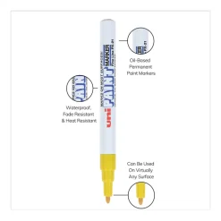 Sale Fine Bullet Tip Permanent Marker - Assorted Colors (12/Set) Pens, Pencils & Markers