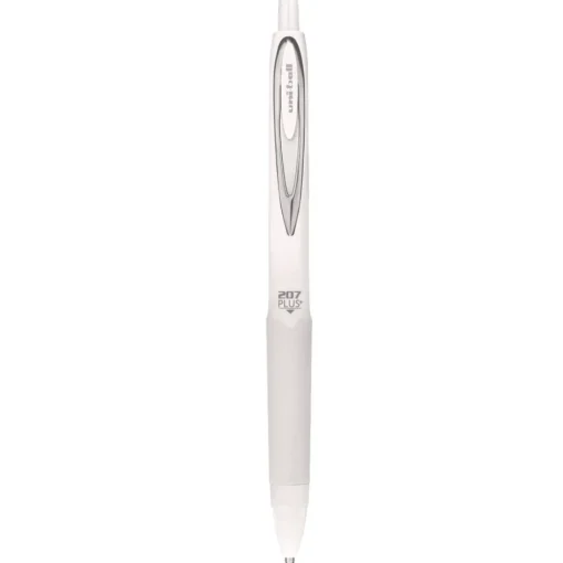 Best Medium 0.7 mm 207 Plusplus Retractable Gel Pen - Black Ink, White Barrel (1-Dozen) Pens, Pencils & Markers