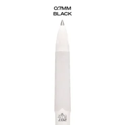 Best Medium 0.7 mm 207 Plusplus Retractable Gel Pen - Black Ink, White Barrel (1-Dozen) Pens, Pencils & Markers