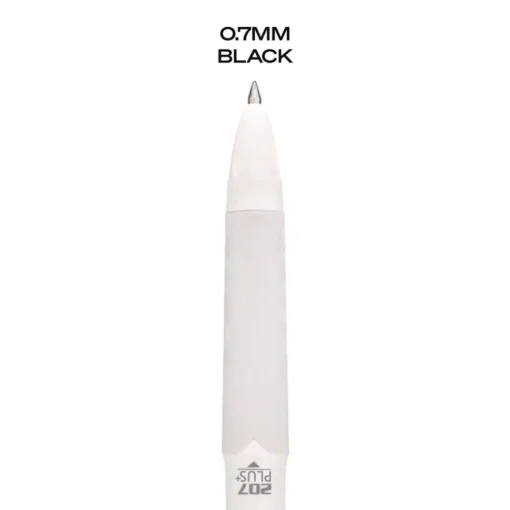 Best Medium 0.7 mm 207 Plusplus Retractable Gel Pen - Black Ink, White Barrel (1-Dozen) Pens, Pencils & Markers