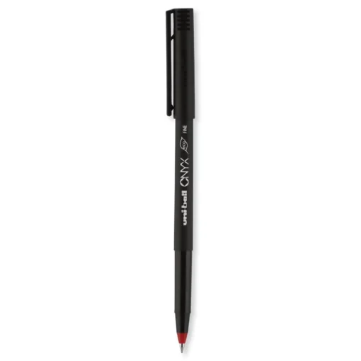 Hot ONYX Fine 0.7 mm Roller Ball Pen - Black/Red Barrel (1-Dozen) Pens, Pencils & Markers