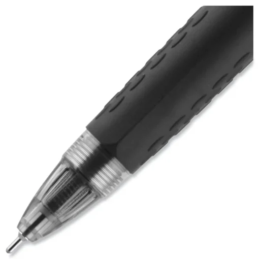 Online Signo 207 Medium 0.7 millimeter Retractable Needle Point Gel Pen - Blue Ink/Clear/Black/Blue Barrel (1-Dozen) Pens, Pencils & Markers