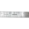New 6 in. Long Standard/Metric Stainless Steel Ruler Measuring Tools