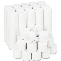 Clearance 2.25 in. x 165 ft. 0.5 in. Core Impact and Inkjet Print Bond Paper Rolls - White (100/Carton) Paper & Printables