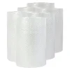 New 12 in. x 30 ft. 0.5 in. Thick Bubble Packaging Perforated Every 12 in. - Clear (6/Carton) Mailing, Packing & Shipping