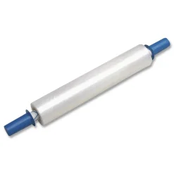 20 in. x 1000 ft. 20 mic 80-Gauge Stretch Film with Cushioned Handles (4/Carton) Cleaning & Janitorial Supplies