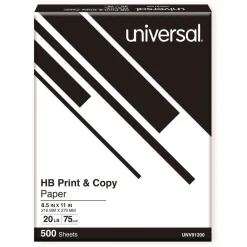 Hot 8.5 in. x 11 in. 20 lbs. Bond Weight High-Bright Multipurpose Paper - White (1-Pallet) Paper & Printables