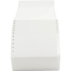 Hot 2.94 in. x 5 in. Dot Matrix Printer Labels- White (3000/Box) Labels & Label Makers