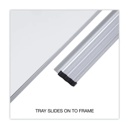 Discount 24 in. x 18 in. Melamine Cork/Dry Erase Board - Tan/White Surface, Aluminum/Plastic Frame Office Presentation Supplies