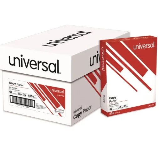 Online 20 lbs. Bond Weight 8.5 in. x 11 in. 92 Copy Paper - Bright White (40/Pallet) Paper & Printables