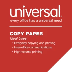 Online 20 lbs. Bond Weight 8.5 in. x 11 in. 92 Copy Paper - Bright White (40/Pallet) Paper & Printables