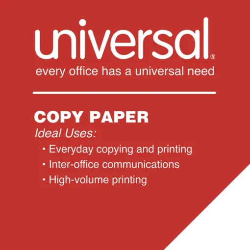 Online 20 lbs. Bond Weight 8.5 in. x 11 in. 92 Copy Paper - Bright White (40/Pallet) Paper & Printables