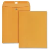 New 10 x 13 Kraft Clasp Envelope, Square Flap, Clasp/Gummed Closure - Brown Kraft (250/Carton) Mailing, Packing & Shipping
