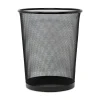 Sale UNV20008 18-Quart Steel Mesh Wastebasket - Black Trash & Waste Bins