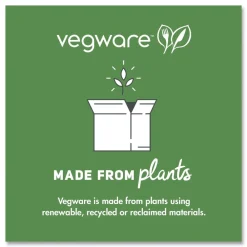 Discount 6 in. Diameter Nourish Molded Compostable Fiber Plate Tableware - White (1000/Carton) Tabletop And Serveware