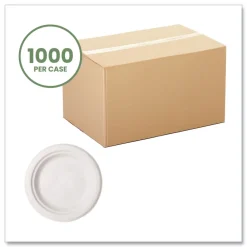 Discount 6 in. Molded Fiber Compostable Tableware Plate - White (1000/Carton) Tabletop And Serveware