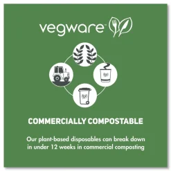 Sale 115-Series Compostable Plastic Flat Hot Lids - White (500/Carton) Tabletop And Serveware