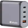 Sale 140 W 4-Port GaN Wall Charger - Black/Gray Office Electronics & Batteries