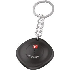 My Finder Bluetooth Tracker for Apple iOS - Black/White (2/Pack) Office Electronics & Batteries