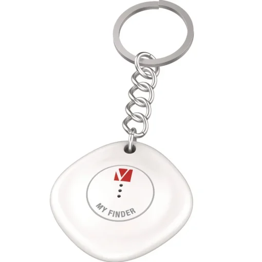 My Finder Bluetooth Tracker for Apple iOS - Black/White (2/Pack) Office Electronics & Batteries