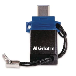 Online Store n' Go Dual USB 3.2 Gen 1 Flash Drive for USB-C Devices - Blue Office Electronics & Batteries