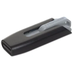 Online Store 'n' Go V3 64 GB USB 3.0 Drive - Black/Gray Office Electronics & Batteries