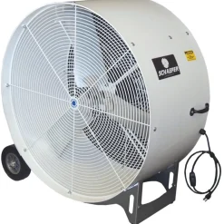 Sale 36 in. OSHA Compliant Spot Cooler Mobile Drum Fan Fans