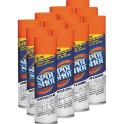 Best 18 oz. Aerosol Spray Spot Shot Professional Instant Carpet Stain Remover (12/Carton) Cleaning & Janitorial Supplies