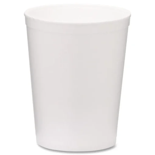 Hot 222001 32 oz Tall Style Foam Bowls - White (250/Carton) Tabletop And Serveware