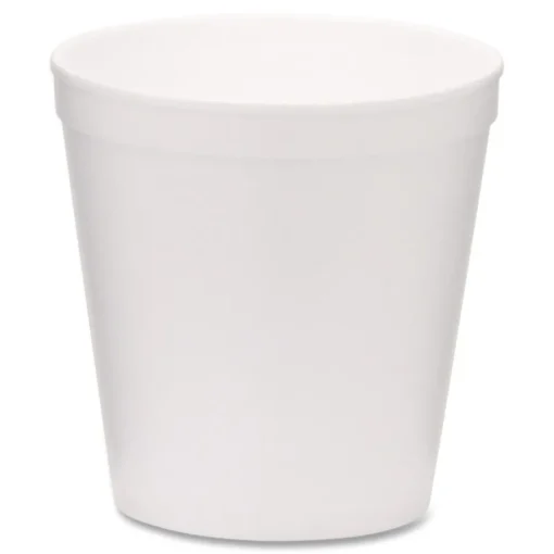 Best 16 oz Tall Style Foam Bowls - White (500/Carton) Tabletop And Serveware