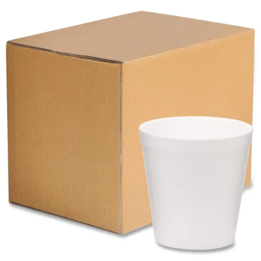 Best 16 oz Tall Style Foam Bowls - White (500/Carton) Tabletop And Serveware
