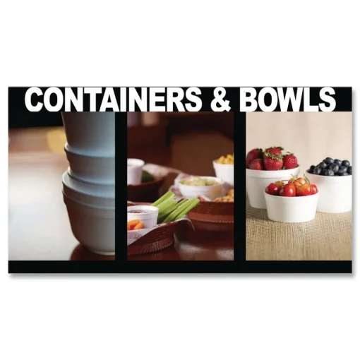 Best 16 oz Tall Style Foam Bowls - White (500/Carton) Tabletop And Serveware