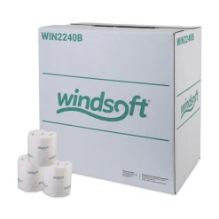 2-Ply Septic Safe Individually Wrapped Rolls Bath Tissue - White (96 Rolls/Carton) Paper & Dispensers