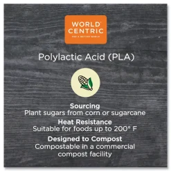 Online 1 oz PLA Plastic Cold Cups - Clear (3000/Carton) Tabletop And Serveware