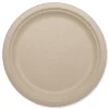 Hot PL-SC-U10-LFP 10.1 in. Diameter Paper Fiber Plates - Natural (800/Carton) Tabletop And Serveware