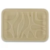 Clearance TRSC2SLLF 8.2 in. x 5.7 in. x 0.7 in. PLA Lined PFAS-Free Paper Fiber Trays - Natural (500/Carton) Tabletop And Serveware