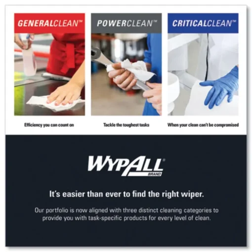 Discount 12.2 in. x 12.4 in. General Clean Jumbo Roll X60 Cloths - White (1/Carton) Cleaning & Janitorial Supplies