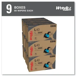 Clearance 10.8 in. x 10 in. POP-UP Box L40 Towels - White (810/Carton) Cleaning & Janitorial Supplies
