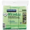 Discount 15.75 in. x 15.75 in. Reusable Microfiber Cloths - Green (6/Pack) Cleaning & Janitorial Supplies