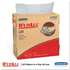 Discount L20 9.1 in. x 16.8 in. 4-Ply Towels in a POP-UP Box - White (88/Box, 10 Boxes/Carton) Paper & Dispensers