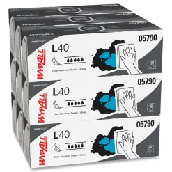 Outlet L40 POP-UP Box 16.4 in. x 9.8 in. Towels - White (100/Box, 9 Boxes/Carton) Paper & Dispensers