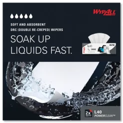 Outlet L40 POP-UP Box 16.4 in. x 9.8 in. Towels - White (100/Box, 9 Boxes/Carton) Paper & Dispensers