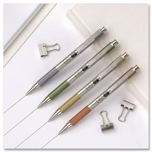 New F-301 Signature Series Earthy Tones Fine 0.7 mm. Retractable Ballpoint Pen - Black Ink/Terracotta Barrel (4/Pack) Pens, Pencils & Markers