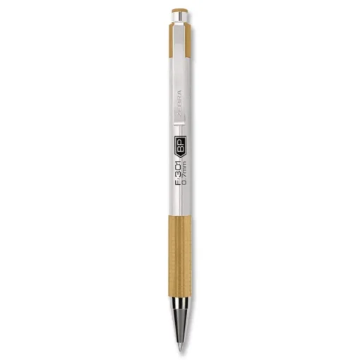 Hot F-301 Signature Series Earthy Tones Fine 0.7 mm. Retractable Ballpoint Pen - Black Ink/Sandstone Barrel (4/Pack) Pens, Pencils & Markers