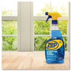 Clearance 32 oz. Spray Bottle Streak-Free Glass Cleaner - Pleasant Scent (12/Carton) Cleaning & Janitorial Supplies