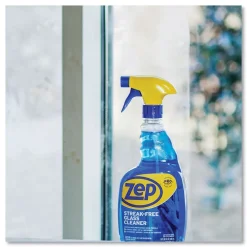 Clearance 32 oz. Spray Bottle Streak-Free Glass Cleaner - Pleasant Scent (12/Carton) Cleaning & Janitorial Supplies